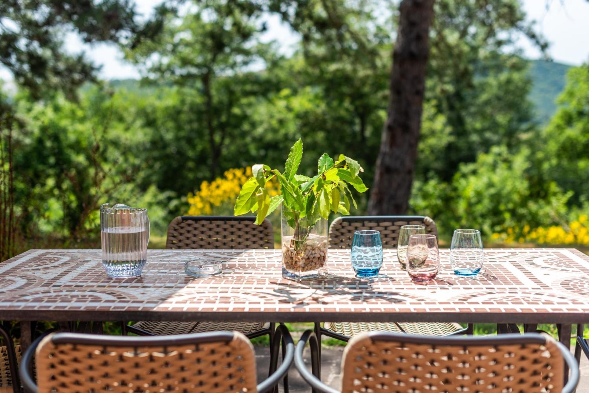 Cignella Garden Villas In Tuscany Trequanda Bagian luar foto