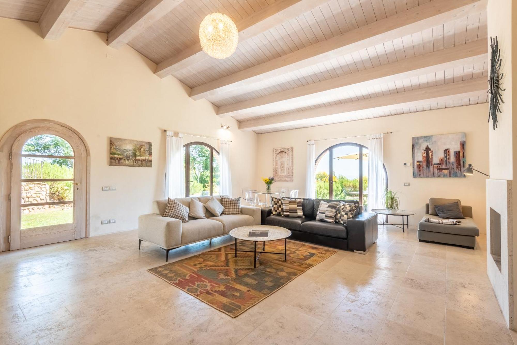 Cignella Garden Villas In Tuscany Trequanda Bagian luar foto