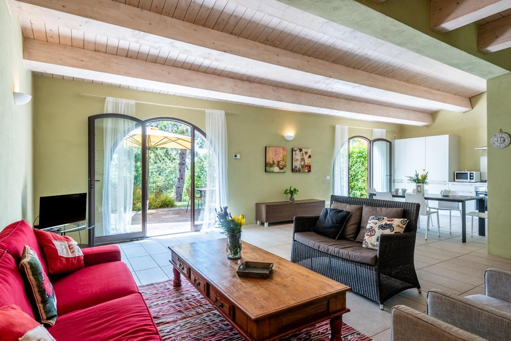 Cignella Garden Villas In Tuscany Trequanda Bagian luar foto