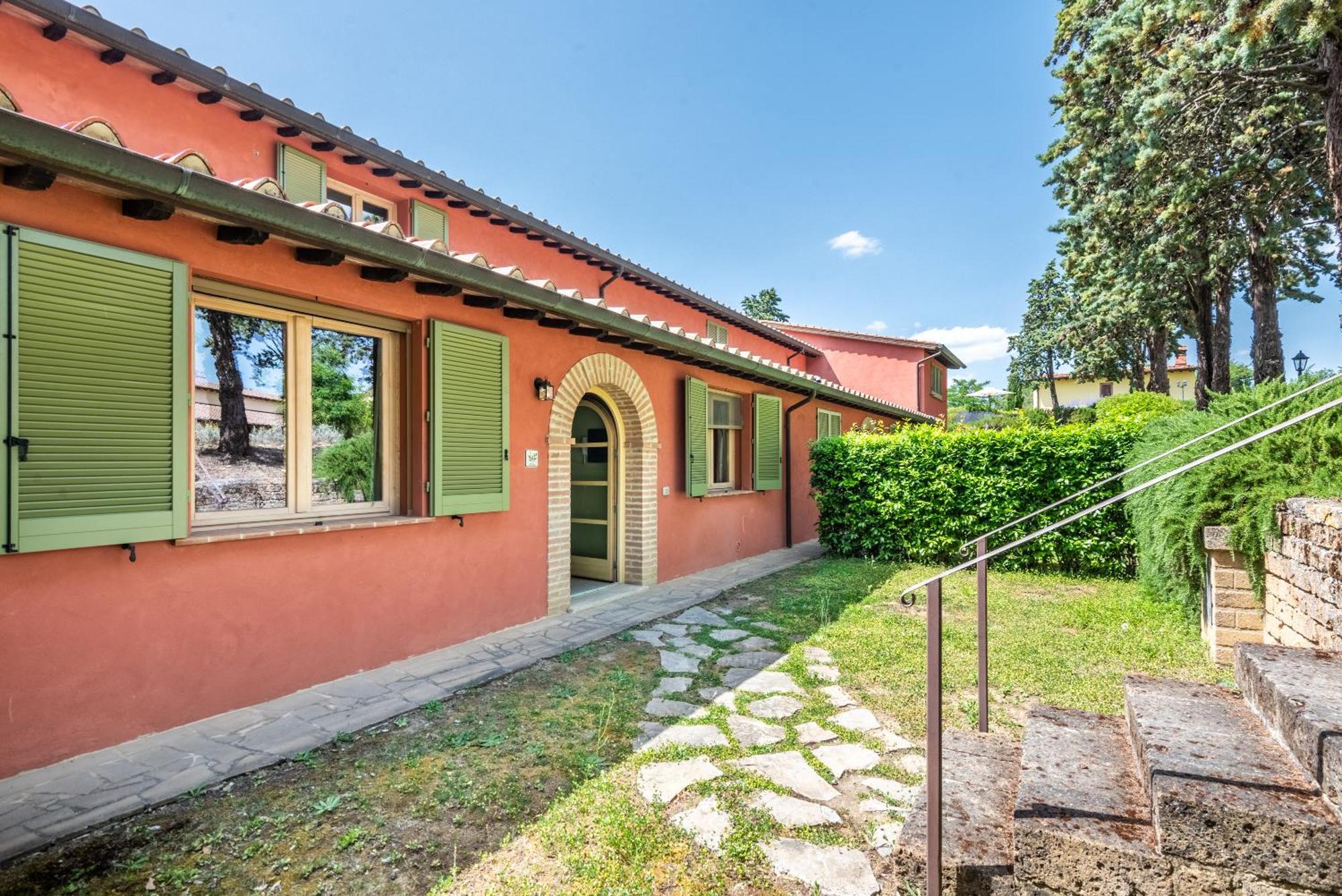 Cignella Garden Villas In Tuscany Trequanda Bagian luar foto
