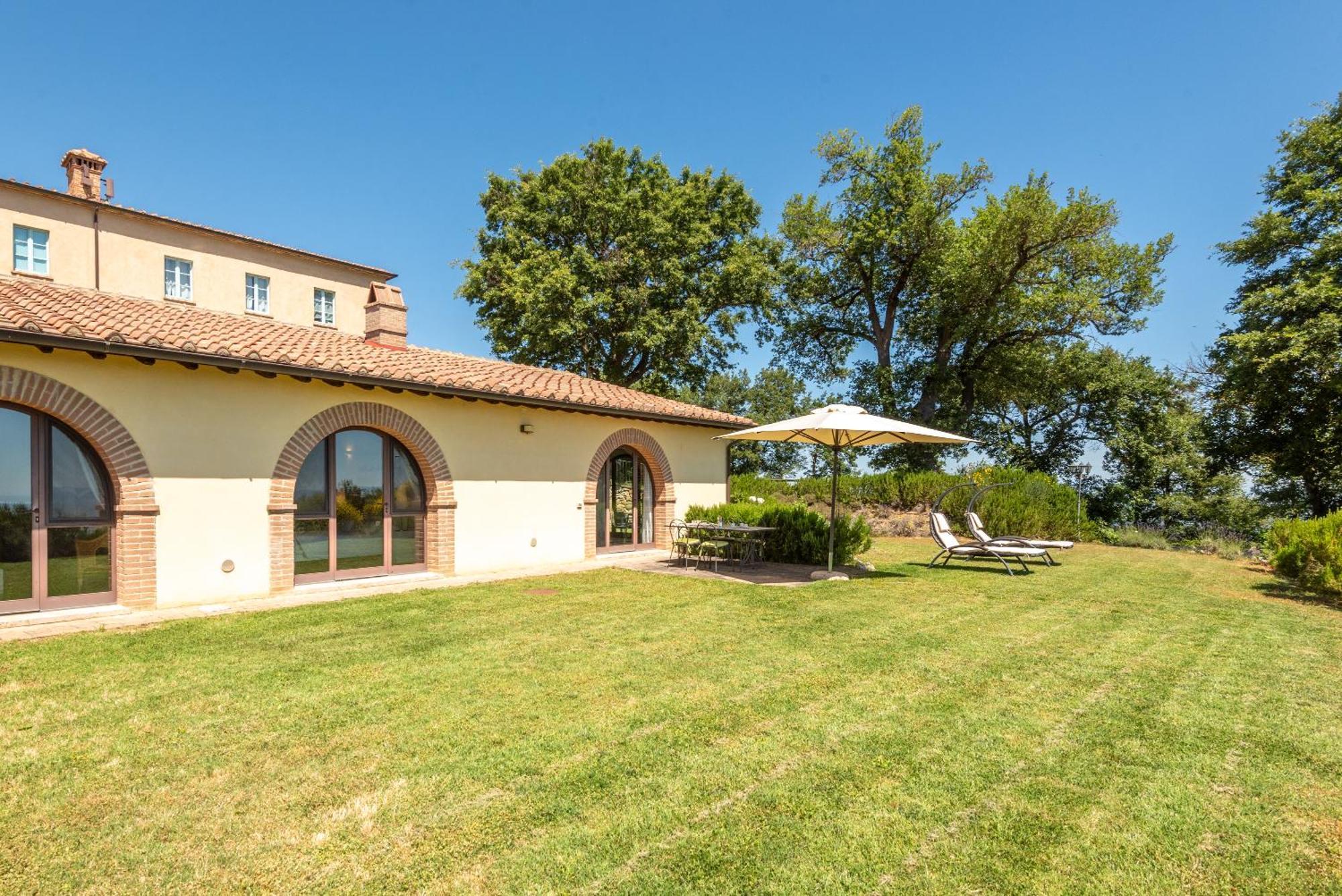 Cignella Garden Villas In Tuscany Trequanda Bagian luar foto