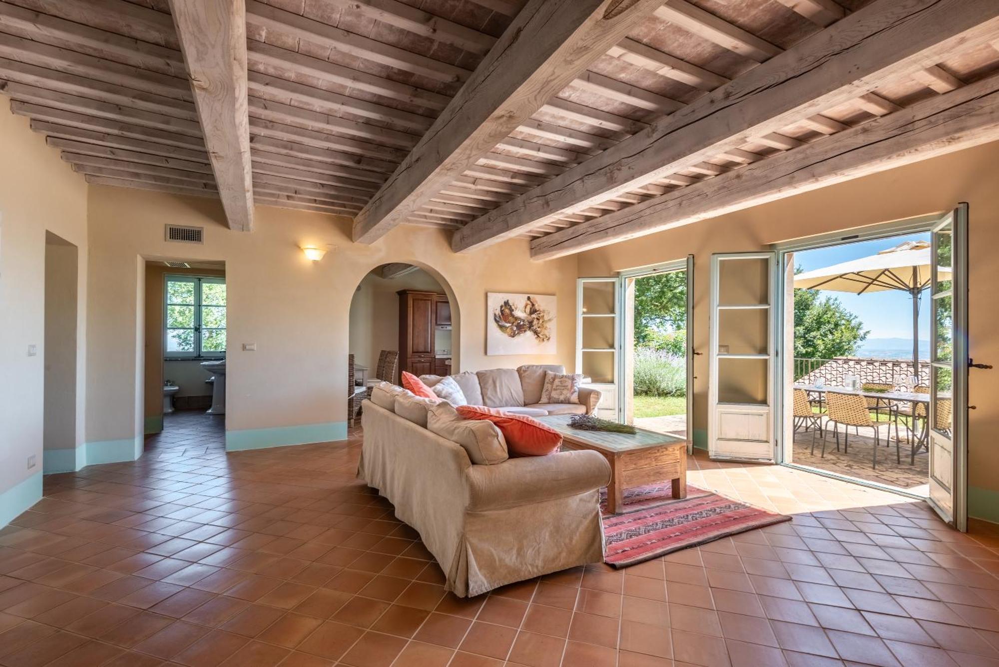 Cignella Garden Villas In Tuscany Trequanda Bagian luar foto