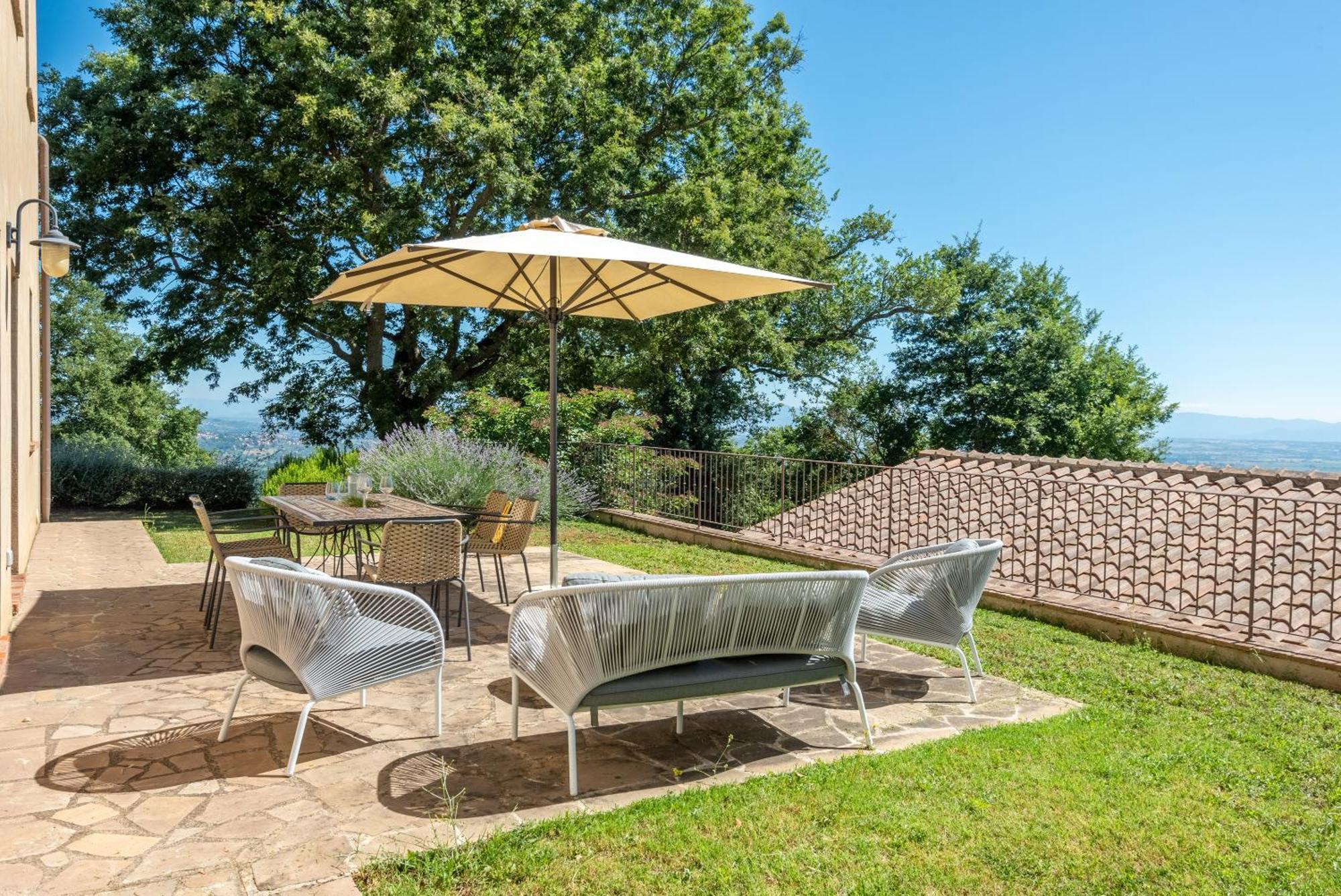 Cignella Garden Villas In Tuscany Trequanda Bagian luar foto