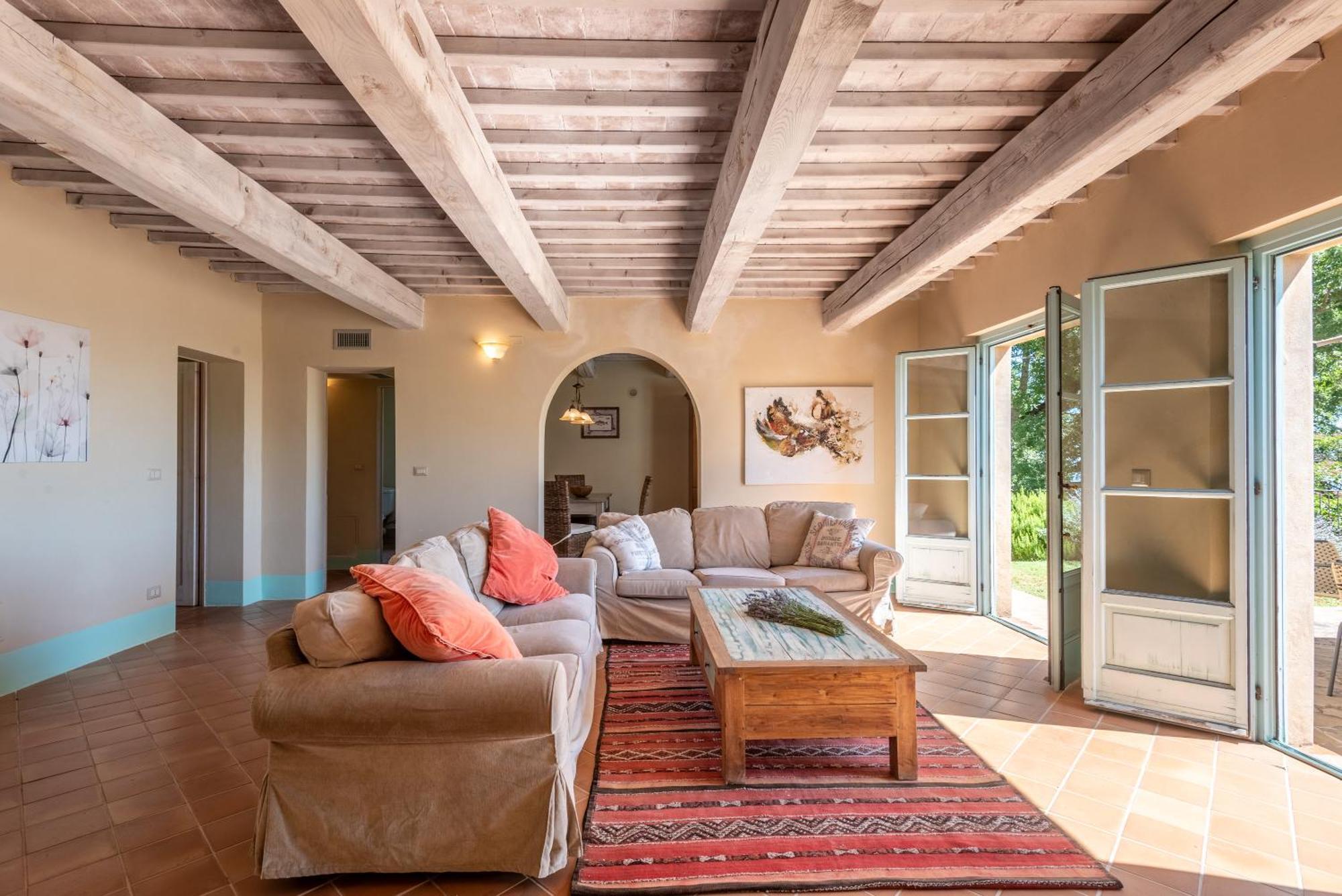 Cignella Garden Villas In Tuscany Trequanda Bagian luar foto