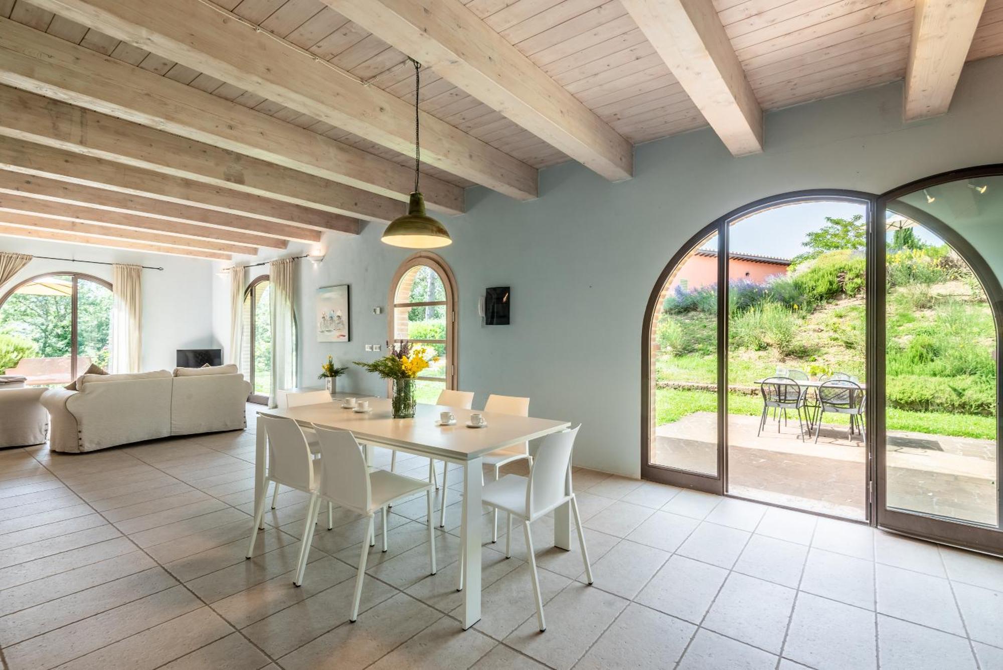 Cignella Garden Villas In Tuscany Trequanda Bagian luar foto