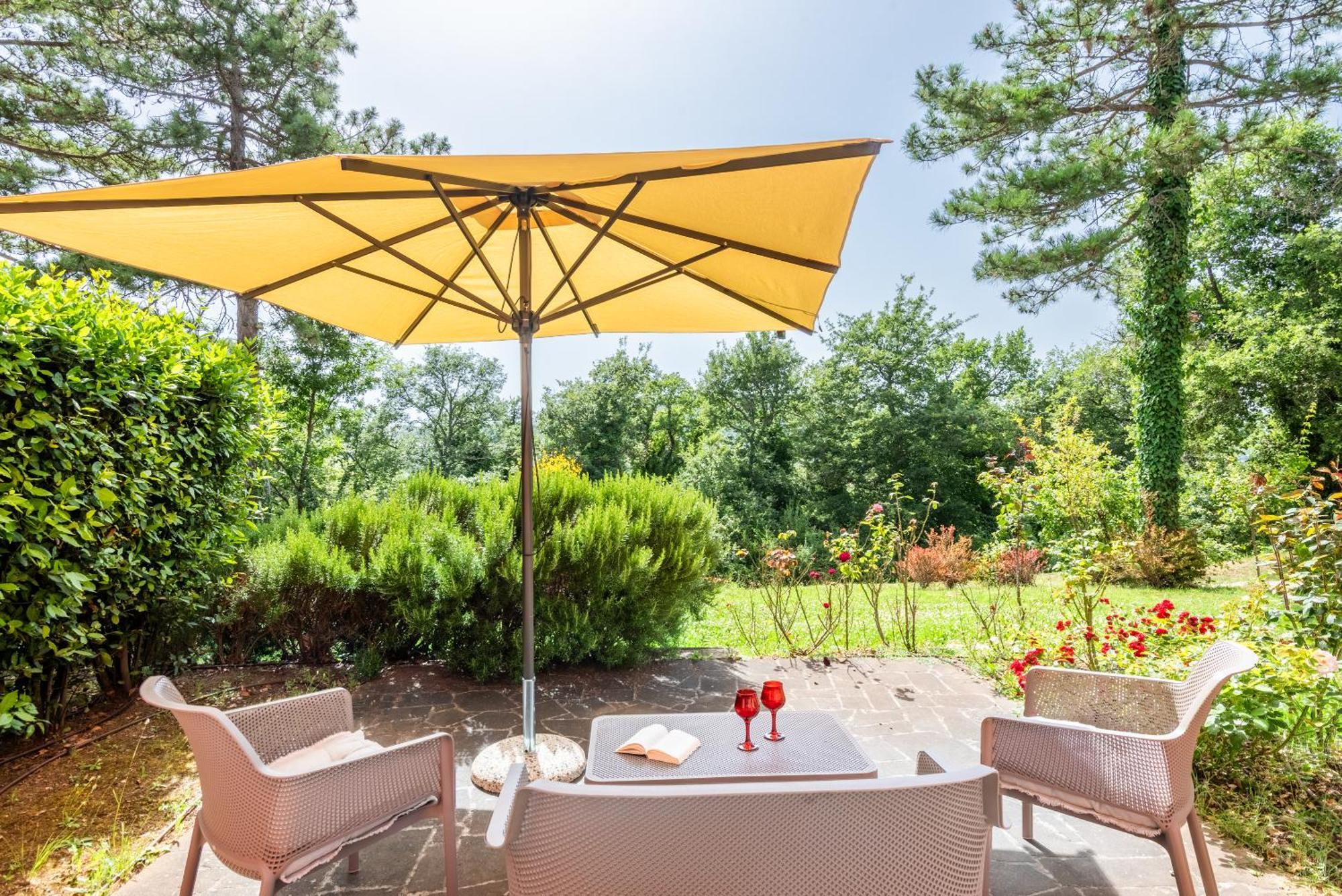 Cignella Garden Villas In Tuscany Trequanda Bagian luar foto
