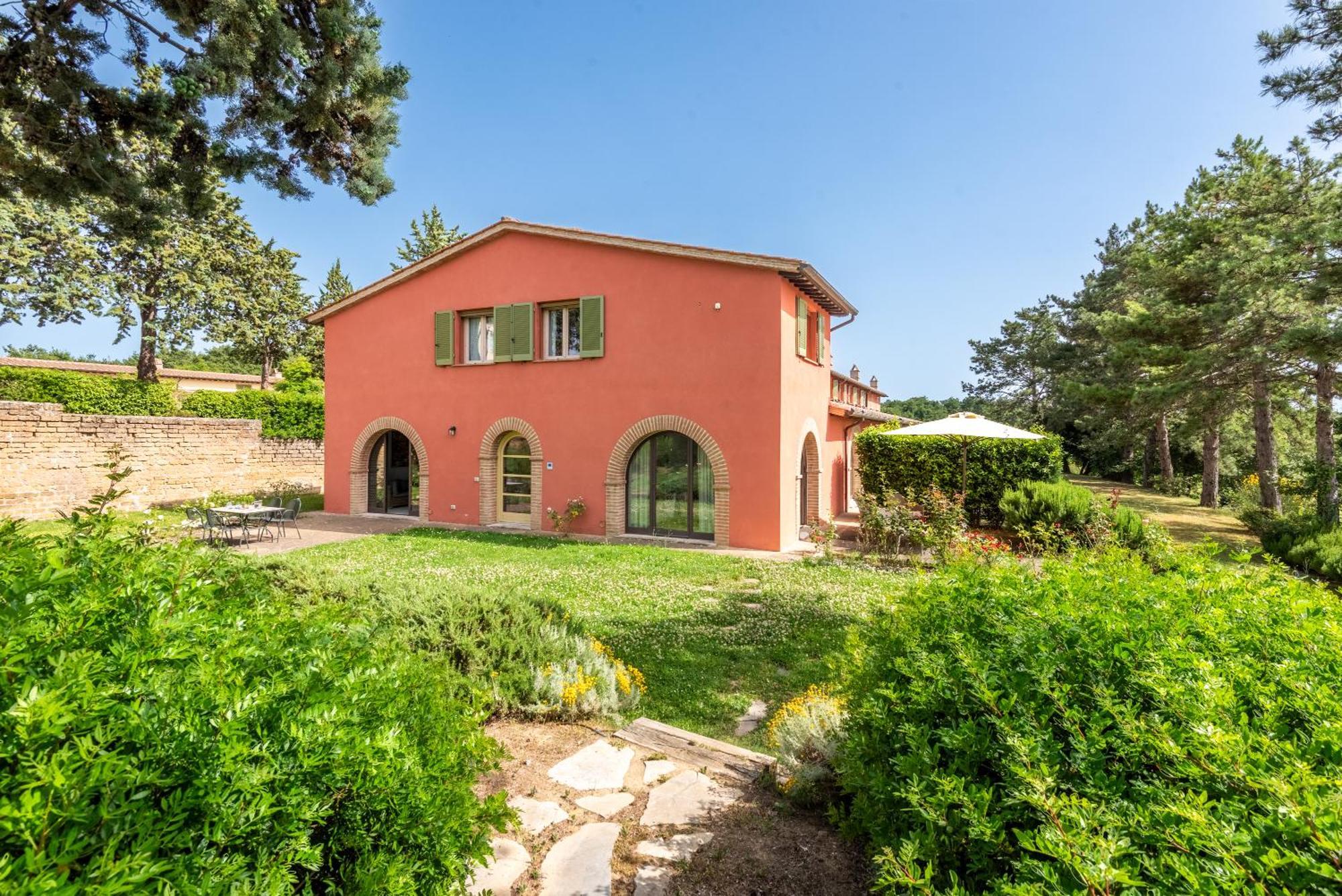 Cignella Garden Villas In Tuscany Trequanda Bagian luar foto